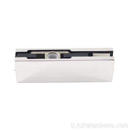 Frameless shower door clip